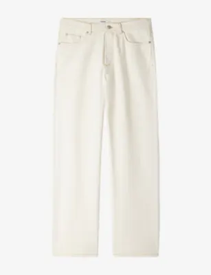 SANDRO Straight-Leg Relaxed-Fit Denim Jeans