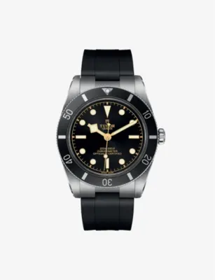 TUDOR M79000N-0002 Black Bay stainless-steel automatic watch in BLACK – Jewellery & Watches | Mens luxury watches