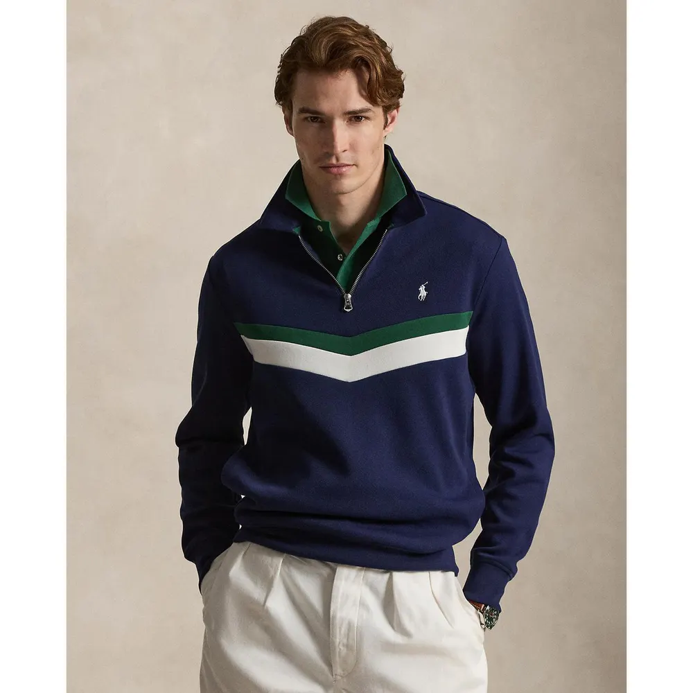Polo Ralph Lauren Men's Quarter Zip Fleece detail 2