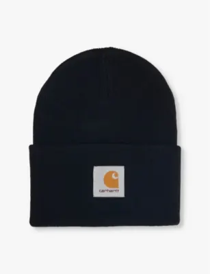 CARHARTT WIP Acrylic Watch logo-patch knitted beanie hat