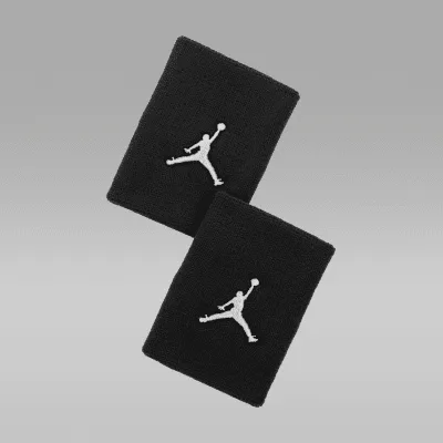 Jordan Jumpman Wristbands - Black/White