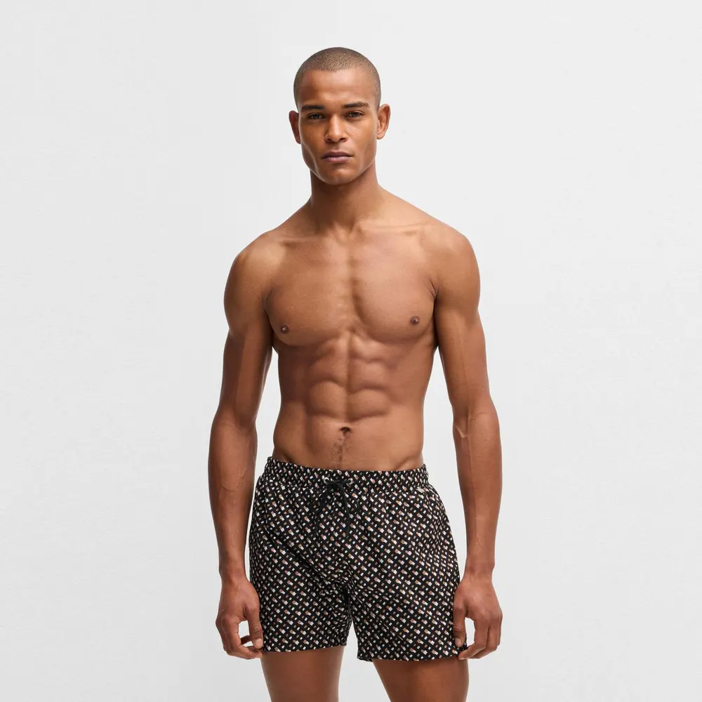 Boss Men's Manu Swim Shorts detail 2