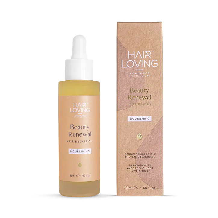 Hair Loving Beauty Renewal Scalp and Hair Oil for Hair Growth - Repair & Regrowth for Men and Women with Hair Loss - 50ml