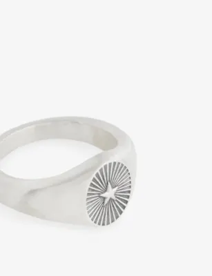 SERGE DENIMES Haven Star Sterling-Silver Ring - P detail 3