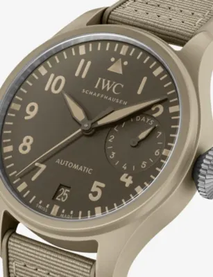 IWC Big Pilot’s Top-Gun Edition Ceramic Automatic Watch 46mm detail 2