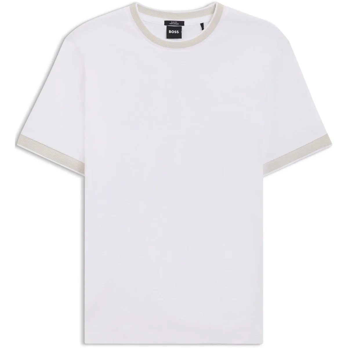 Boss Men's Tessler Cotton Short Sleeve Crew Neck Slim Fit T-Shirt