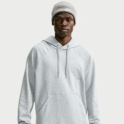 Nike N.A.C. Men's Dri-FIT Oversized Fleece Training Hoodie - Light Smoke Grey/Heather/Light Smoke Grey