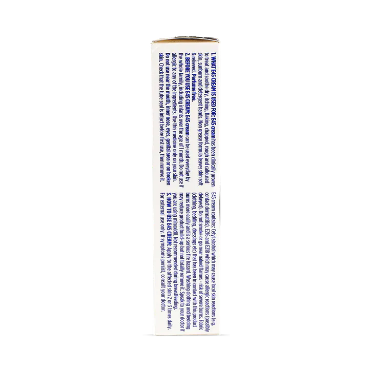 E45 Cream 50g detail 2