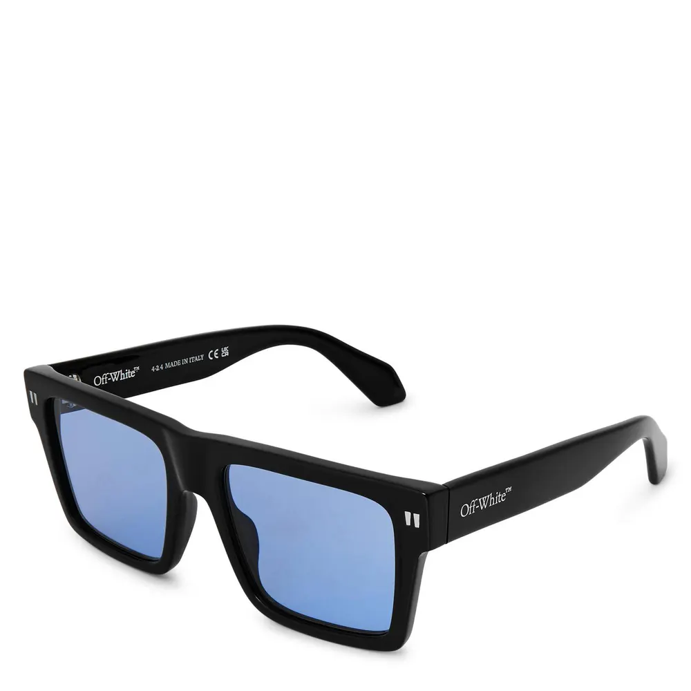 Off White UV Protection Round Sunglasses