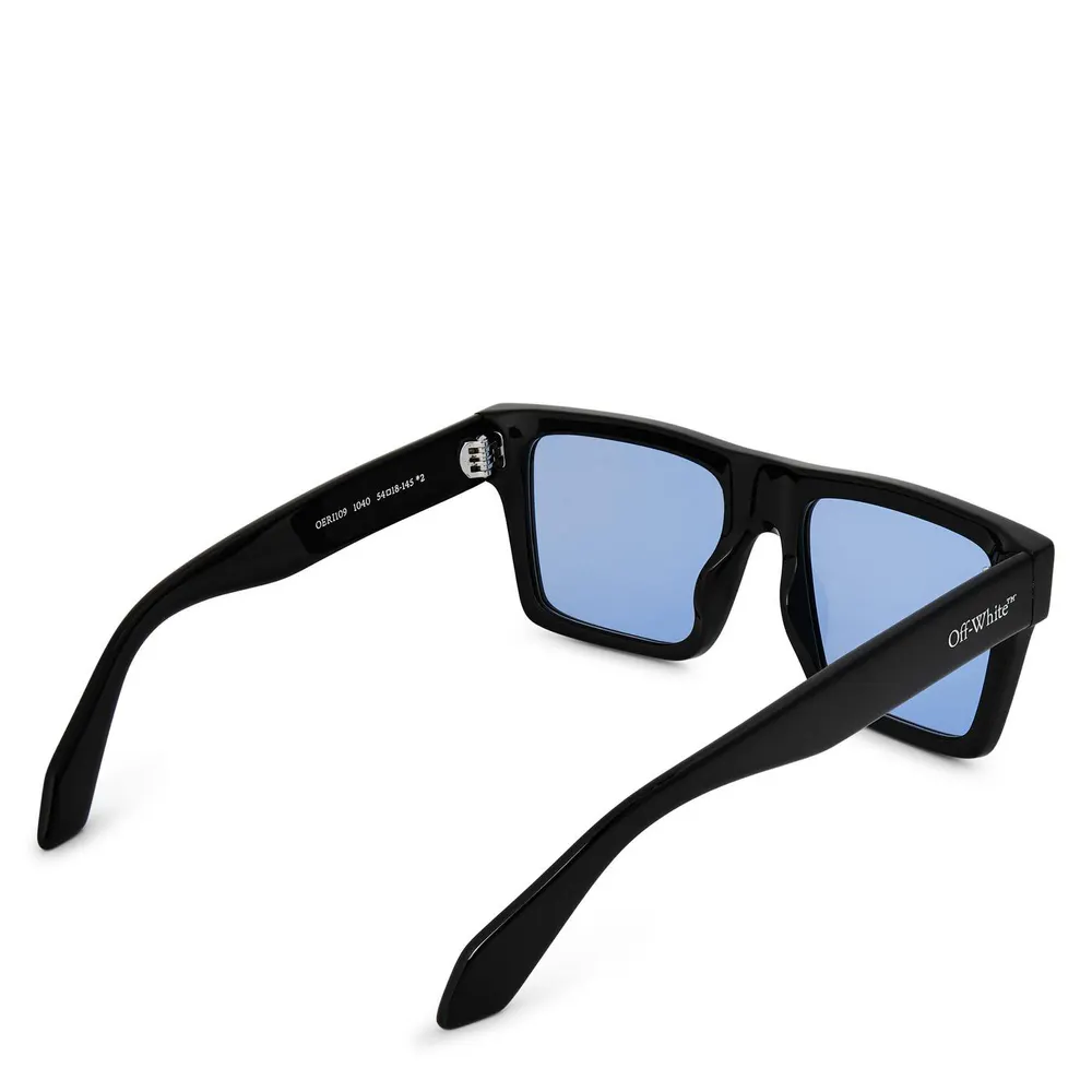 Off White UV Protection Round Sunglasses detail 2