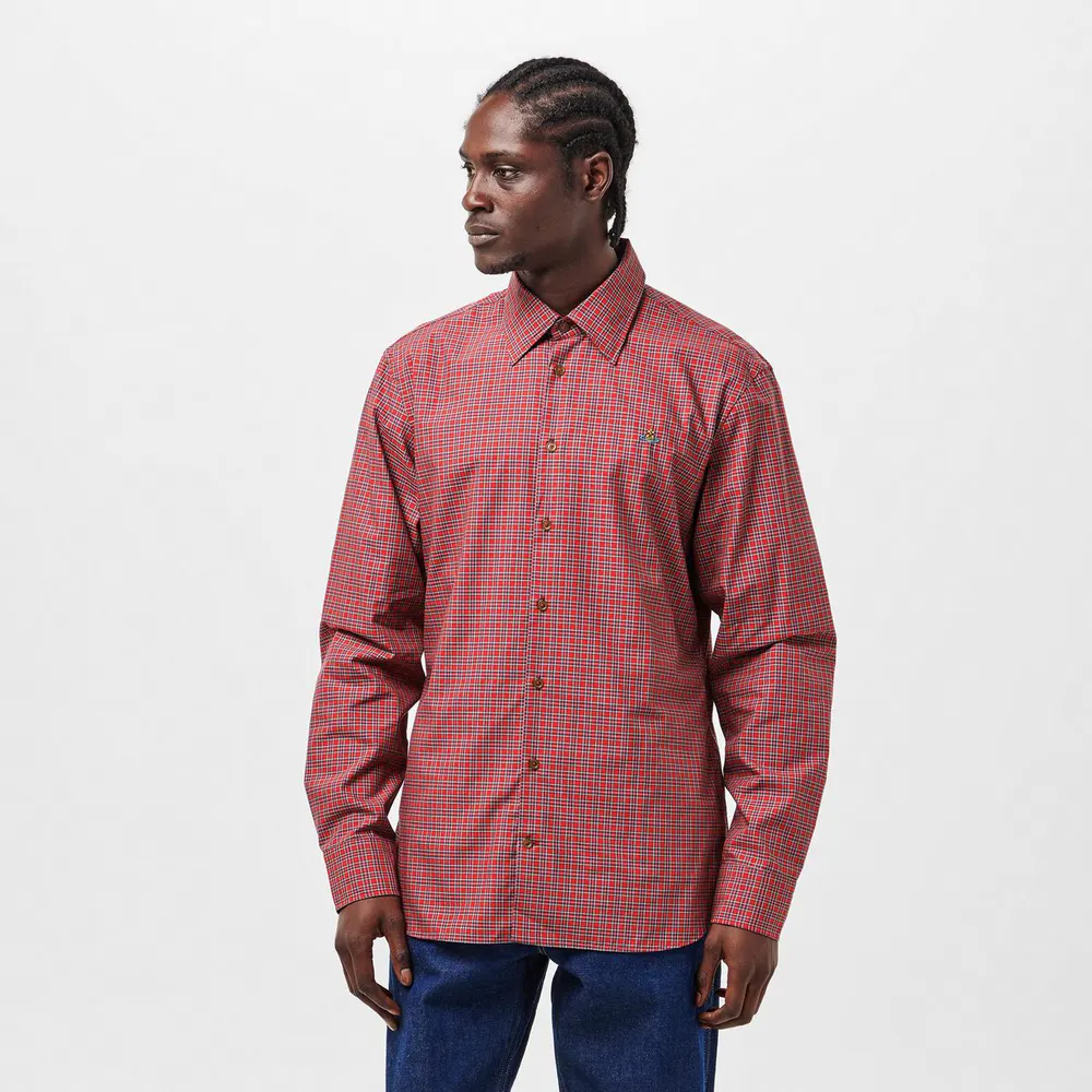 Vivienne Westwood Men's Long Sleeve Patterned Shirt detail 3