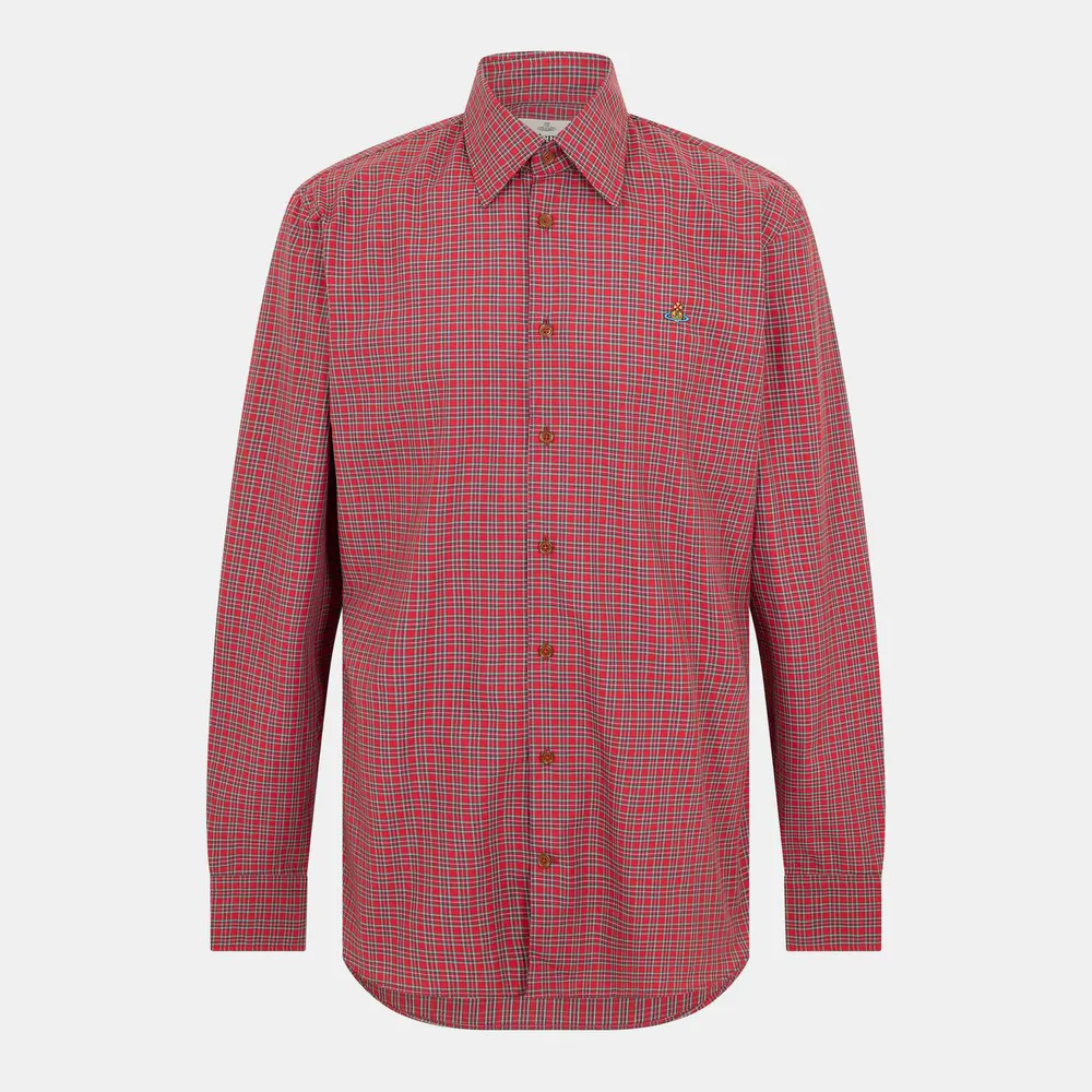 Vivienne Westwood Men's Long Sleeve Patterned Shirt