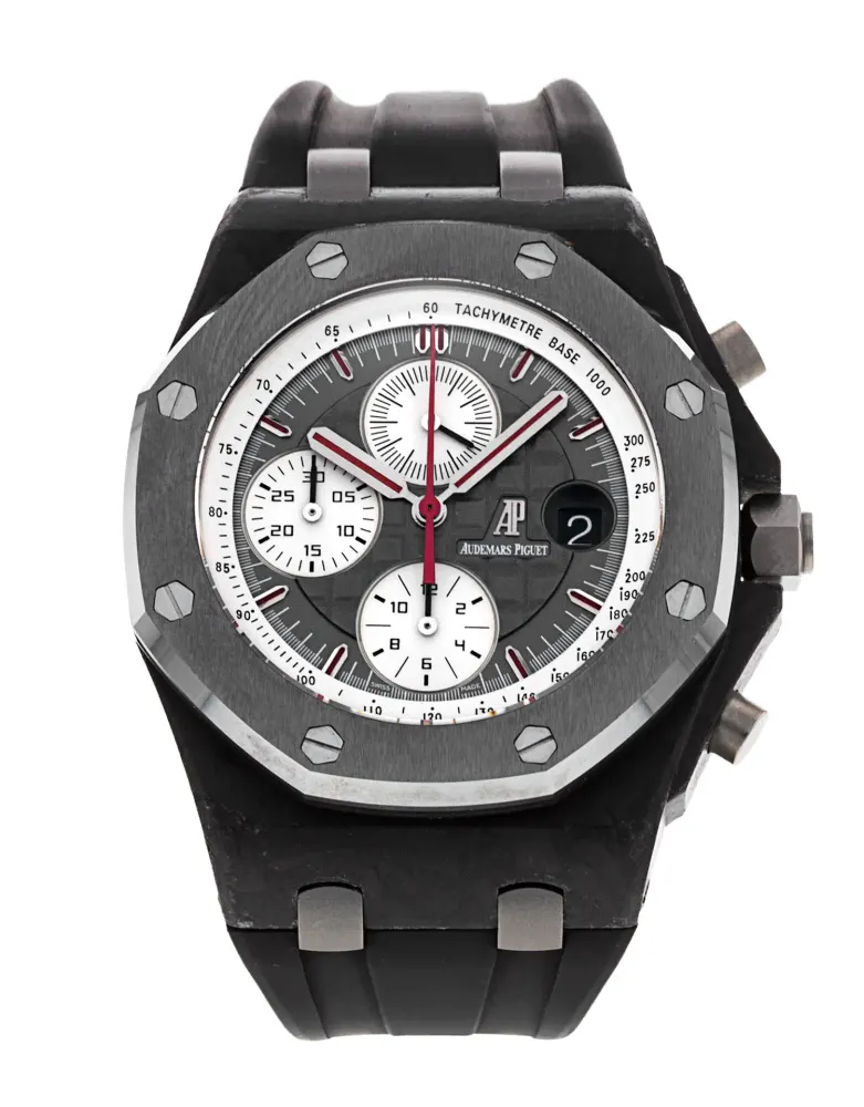 Audemars Piguet Royal Oak Offshore 26202AU.OO.D002CA.01 — 2011 — Excellent in Silver Baton – Pre-owned watches