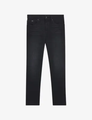 BOSS Delaware Slim-Fit Stretch-Denim Jeans - 40/32
