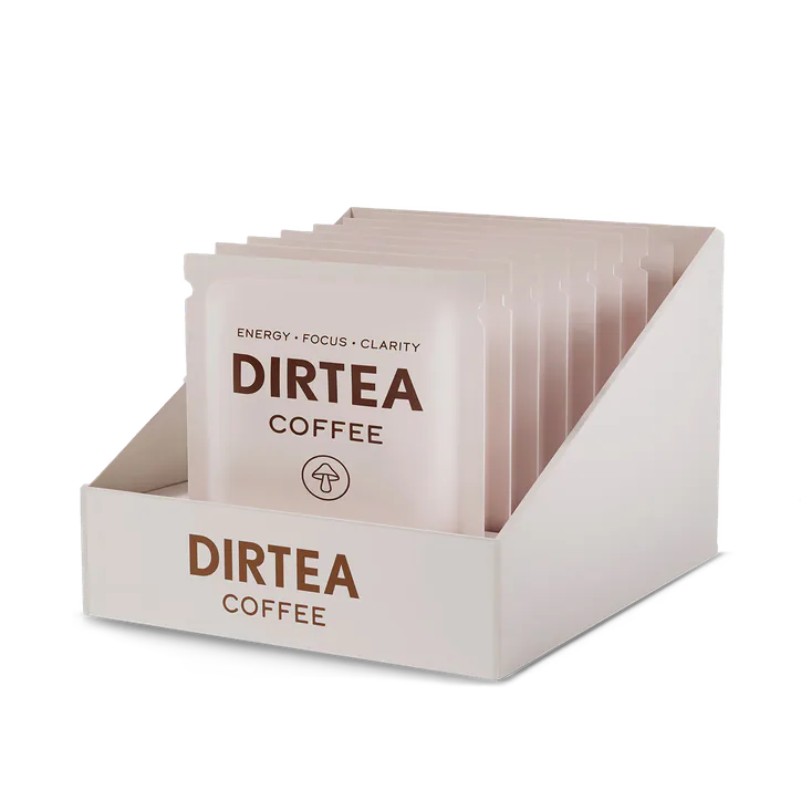 DIRTEA Coffee Lion's Mane Mushroom Super Blend 7x Sachets detail 2