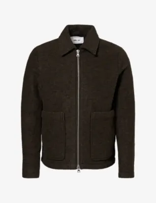 NN07 Gael Patch-Pocket Wool-Blend Jacket