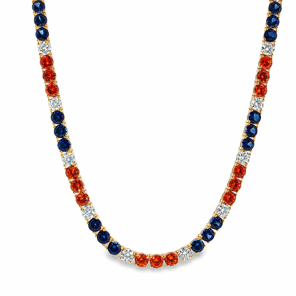 AHMED - MOON JEWELRY Knicks Legacy Tennis Chain 71484 – Chain