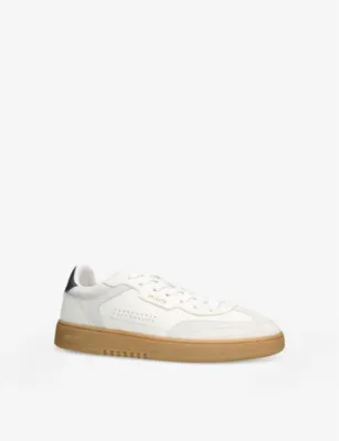 AXEL ARIGATO Dice T-Toe Leather and Suede Low-Top Trainers - EUR 45 / 11 UK MEN in White, additional product view 3