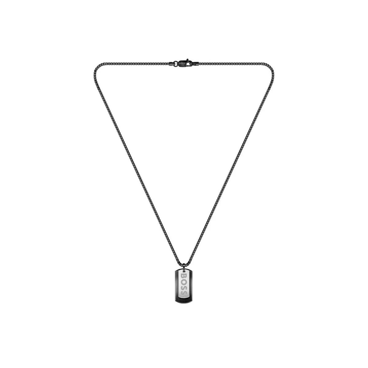 Boss Men's Devon Stainless Steel Pendant Necklace