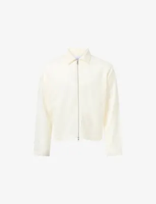 MKI MIYUKI-ZOKU Rider Zip-Up Cotton Shirt