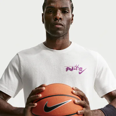 Nike Men's Basketball T-Shirt - Summit White in Summit White – Nike men's and unisex