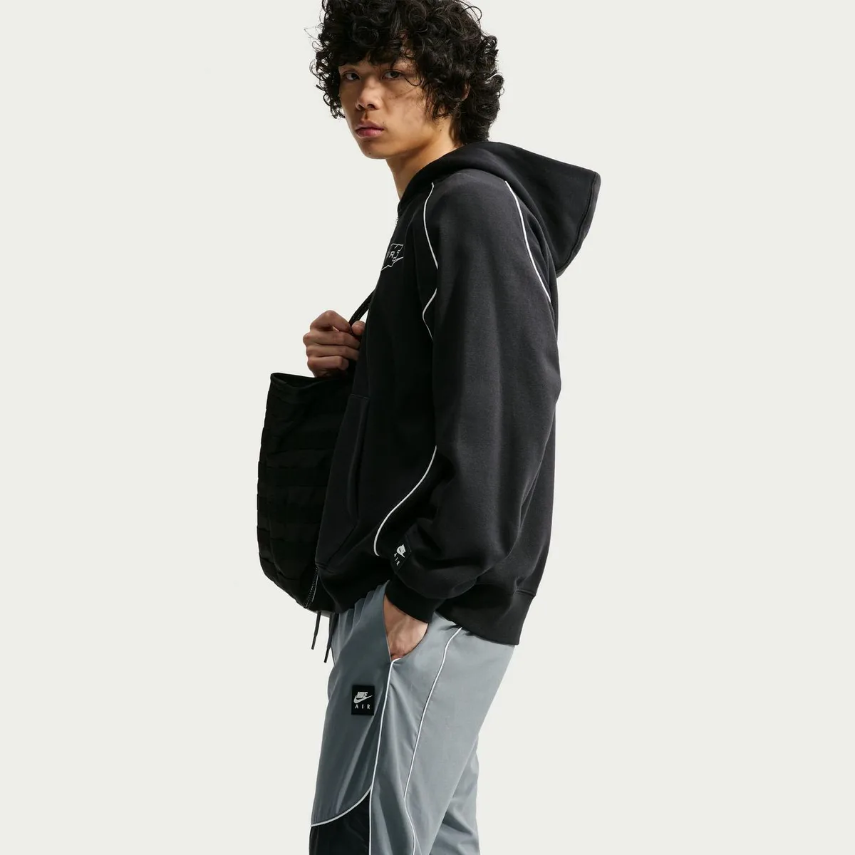 For Him Nike Men's Closed Hem Tracksuit Joggers detail 3