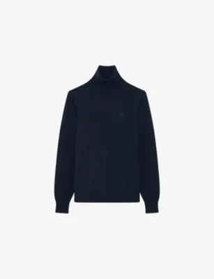 THE KOOPLES Logo-Embroidered Regular-Fit Wool Jumper