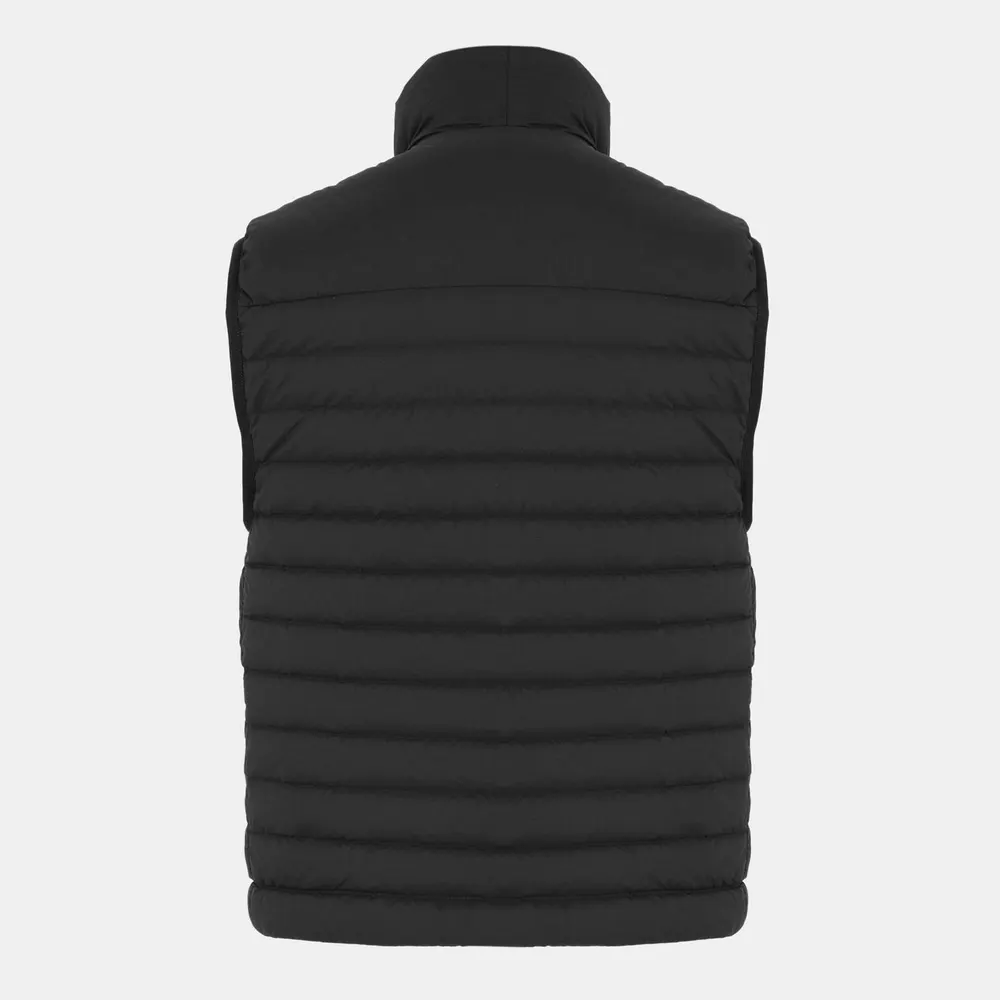 Stone Island Men's Loom Sleeveless Gilet in Nero V0029, additional product view 2