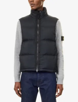 STONE ISLAND Ripstop Cordura® Nylon-Down Gilet detail 3
