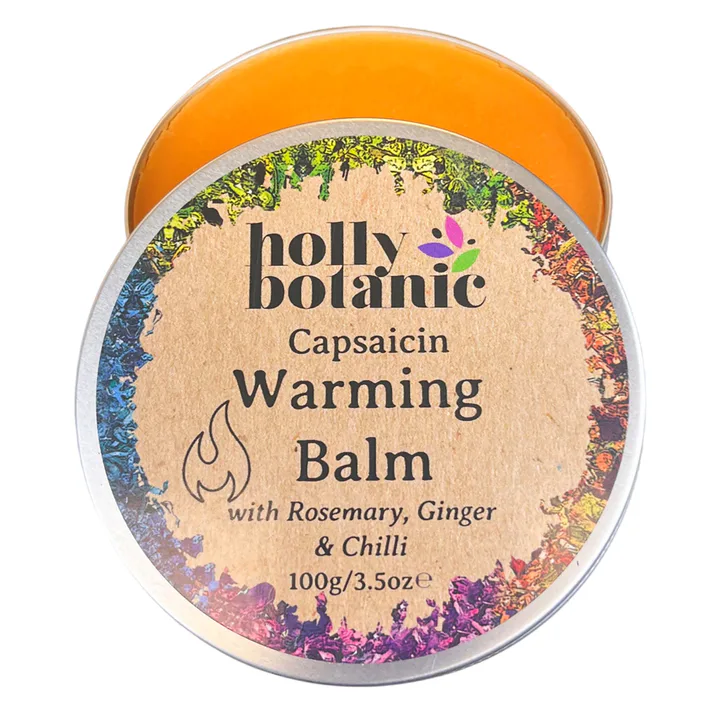 Holly Botanic Natural Warming Body Balm | With Capsaicin | 95g detail 2