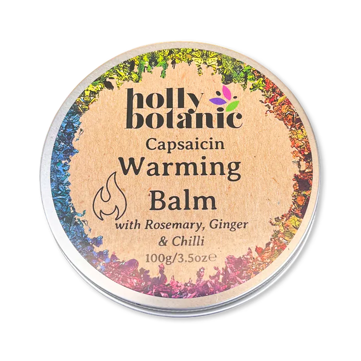 Holly Botanic Natural Warming Body Balm | With Capsaicin | 95g
