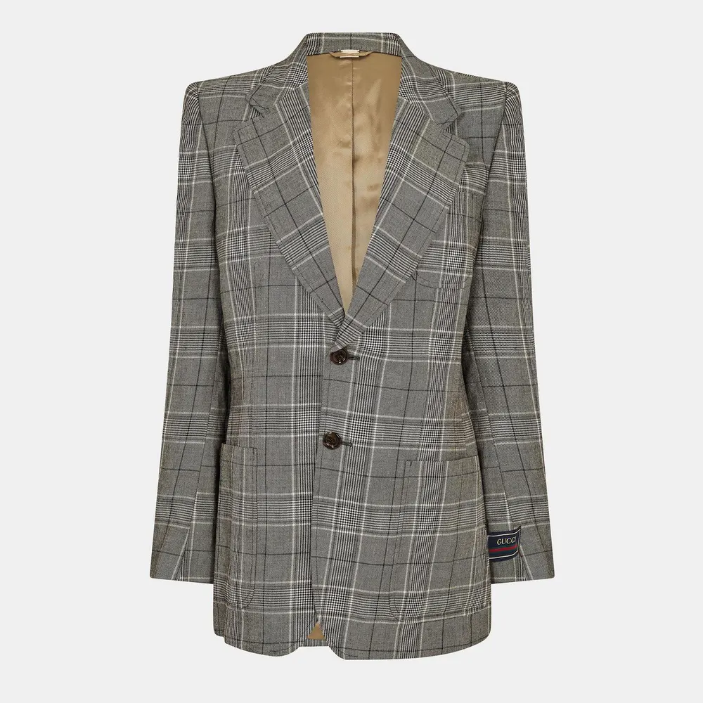Gucci Men's Italian-Made Structured Blazer