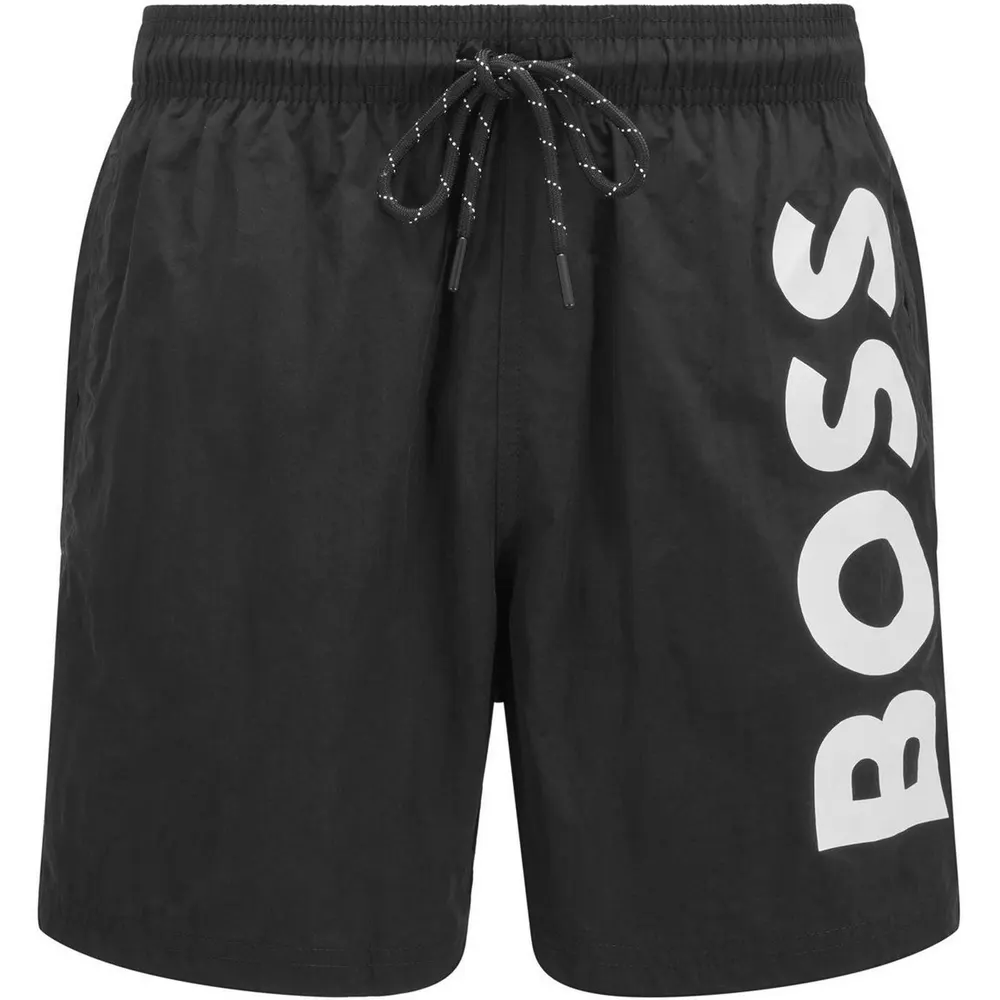 Boss Men's Octopus Swim Shorts with Bold Branding