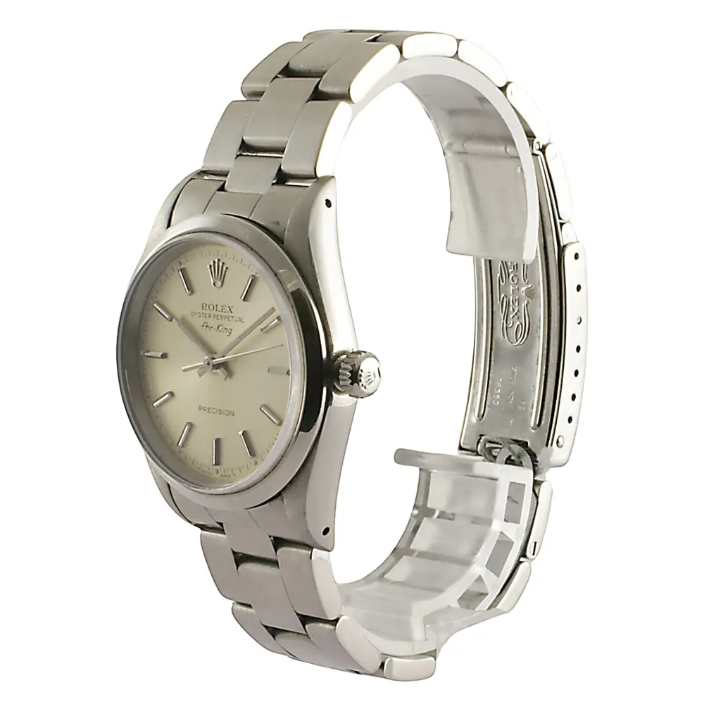 Rolex Air-King 14000 — 1990 — Vintage in Silver Baton, additional product view 2