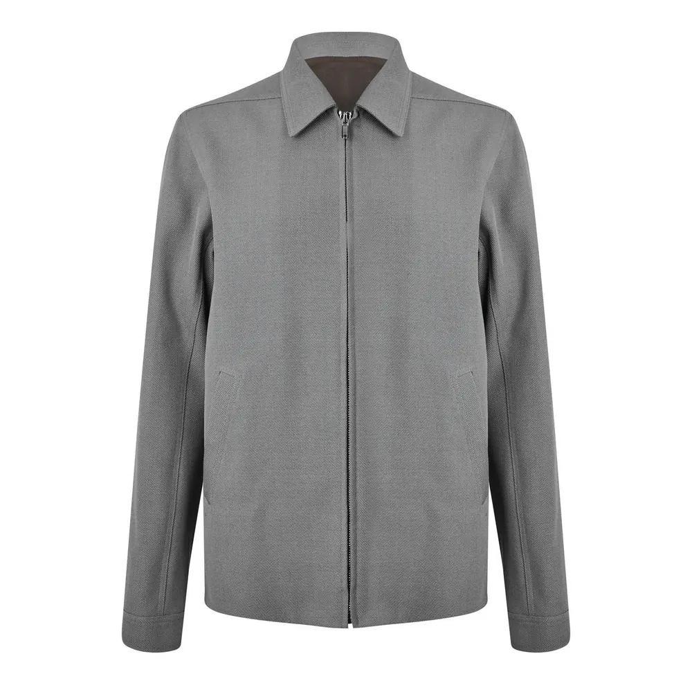 Rick Owens Brad Jacket in Steel – Clothing