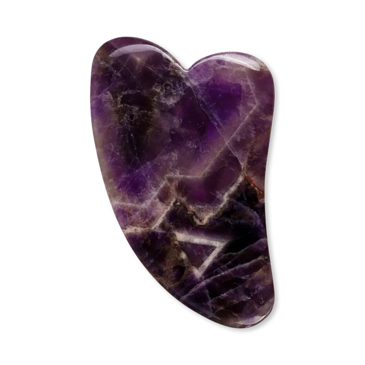 White Lotus Beauty Genuine Amethyst Crystal Facial Set detail 2