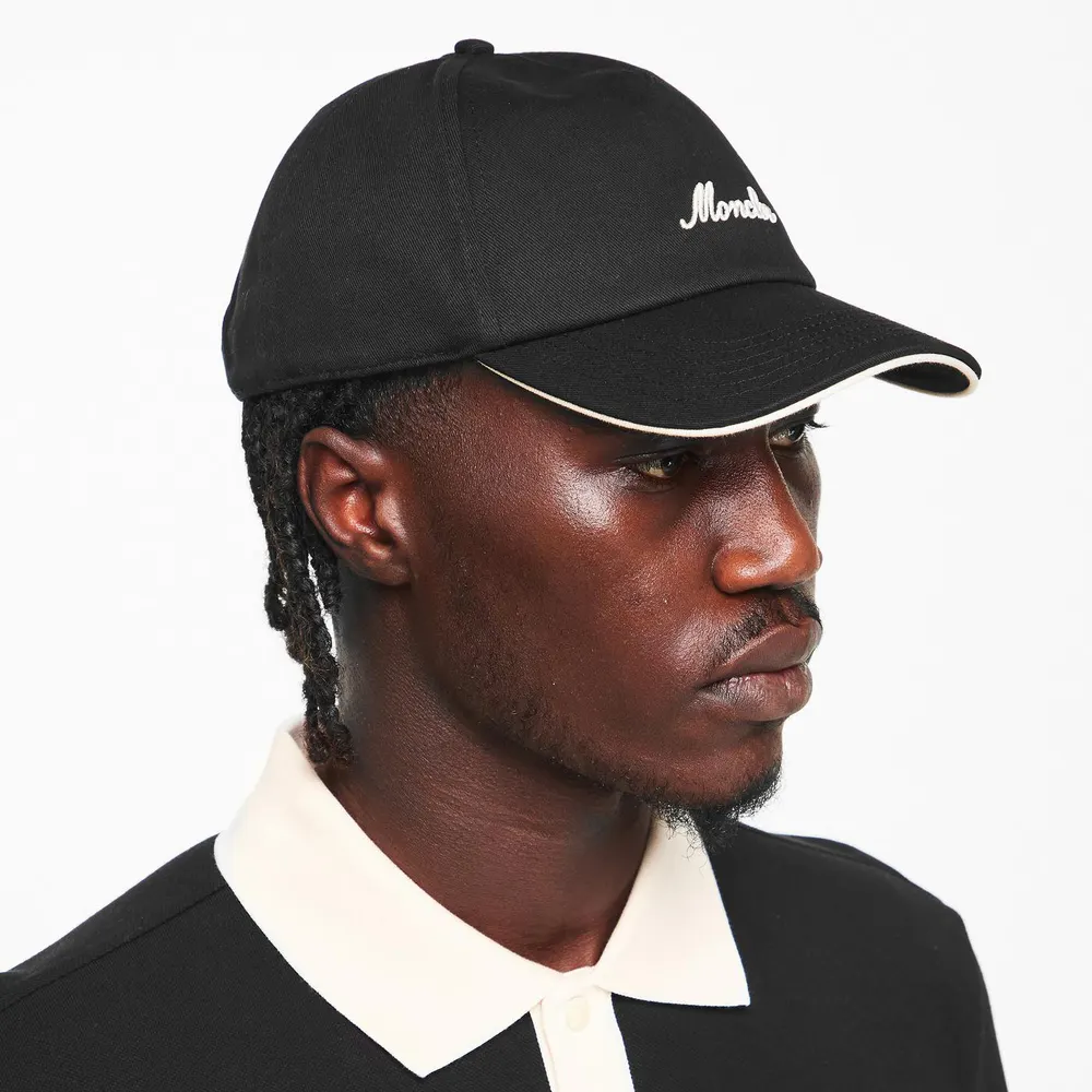 Moncler Men's Logo Baseball Cap detail 3