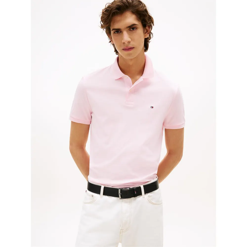 Tommy Hilfiger Men's Interlock Short Sleeve Polo Shirt detail 2