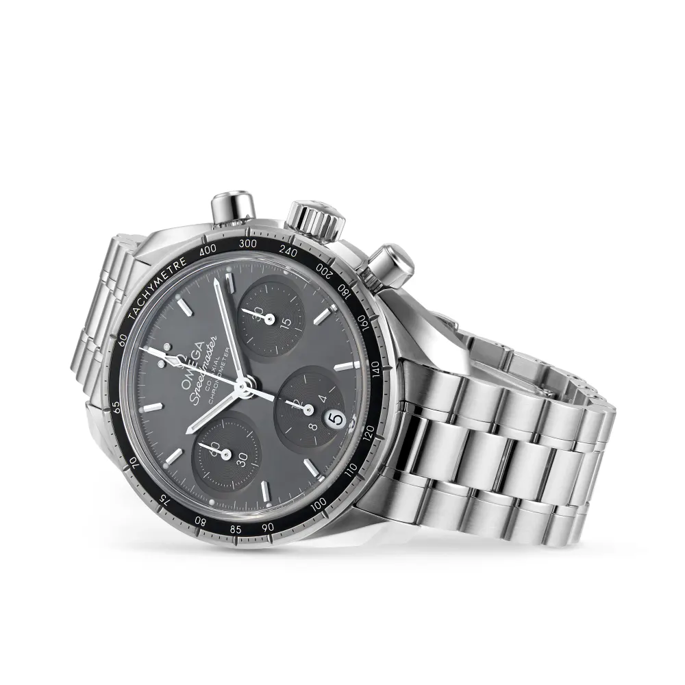 Omega Speedmaster Co-Axial 38mm Watch in Grey, additional product view 2