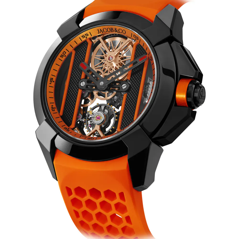 Jacob & Co Epic X Skeleton Watch in Skeleton, additional product view 2