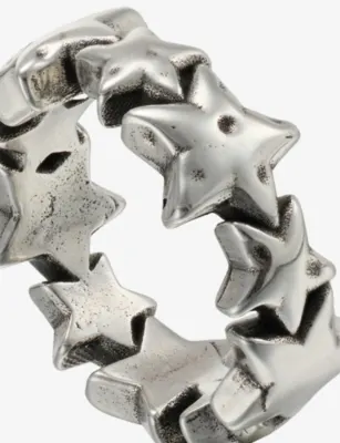TWOJEYS All-Round Stars Sterling-Silver Ring - R/S detail 3