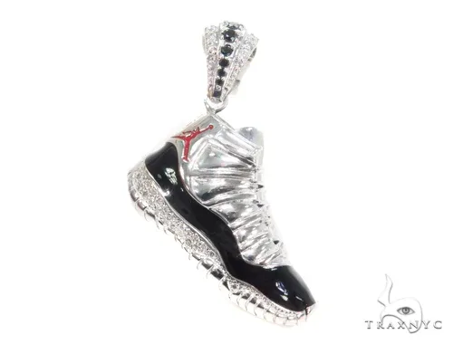 RINA - For Him FACTORY Prong Diamond Sneaker Pendant 44170 in Rose Gold – Pendant
