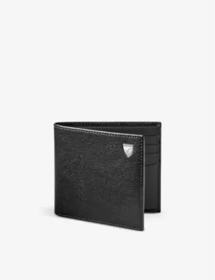 ASPINAL OF LONDON Billfold logo-embellished leather wallet