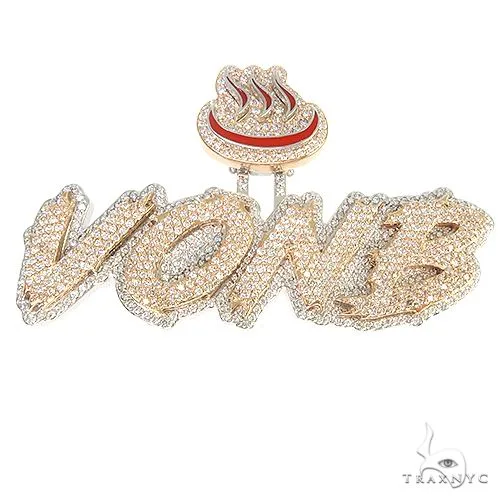 RINA - For Him CUSTOM Custom Made Diamond Logo Pendant 66776 – Pendant