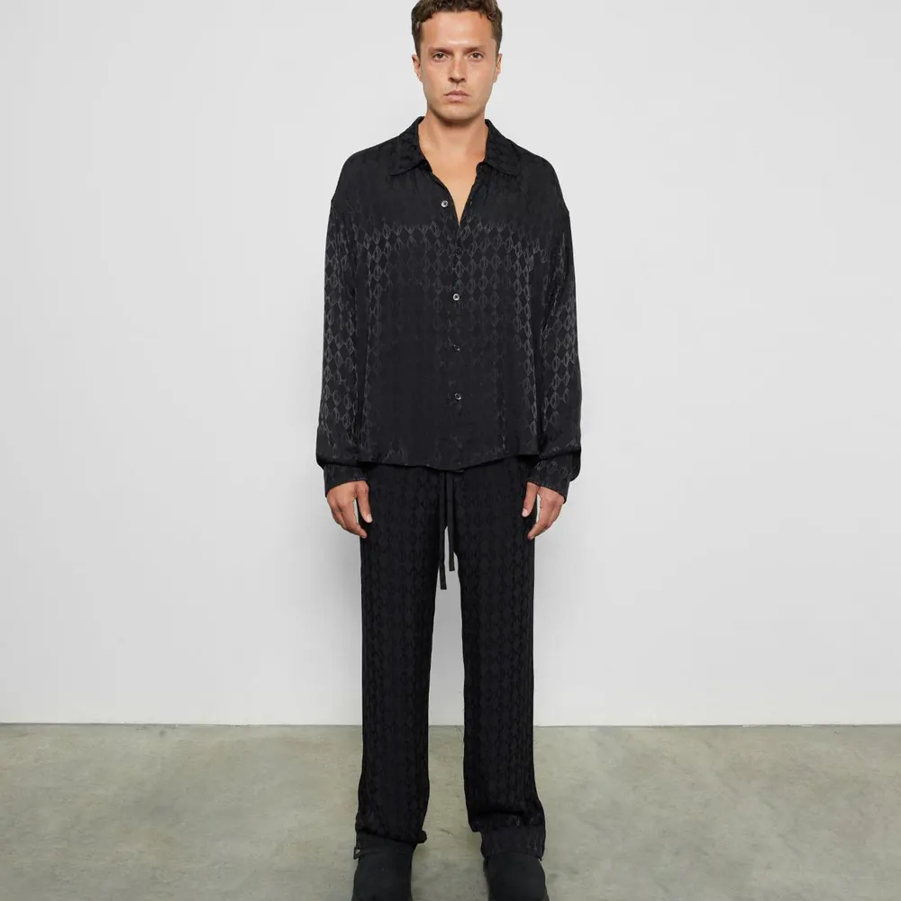 Cole Buxton Diamond Monogram Jogging Bottoms detail 2