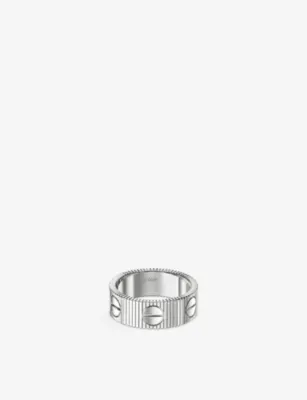 CARTIER LOVE Unlimited 18ct White-Gold Ring - 64mm
