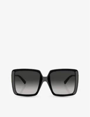 TIFFANY & CO TF4212U square-frame acetate and metal sunglasses