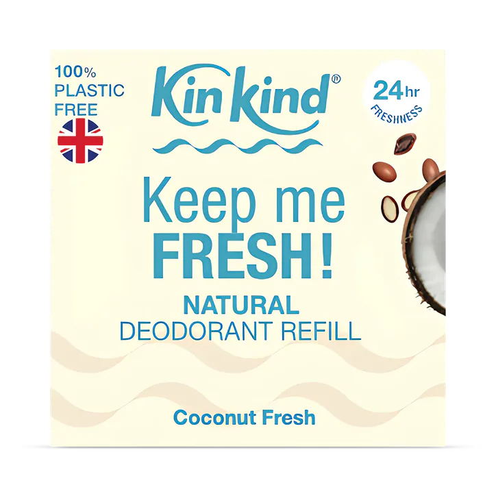 KinKind Keep me FRESH! Coconut Fresh Refill for Natural Deodorant