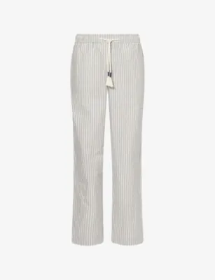 ORLEBAR BROWN Sonoran Seersucker Cotton Trousers