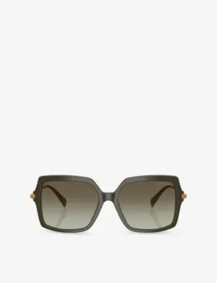 MICHAEL KORS MK2247U Square-Frame Acetate Sunglasses